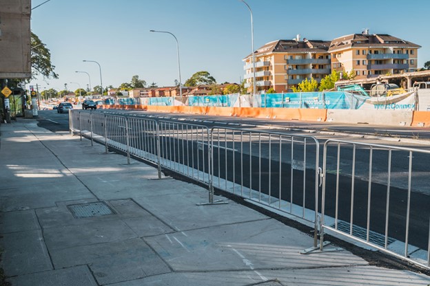 Crowd Control Barrier – Galvanised