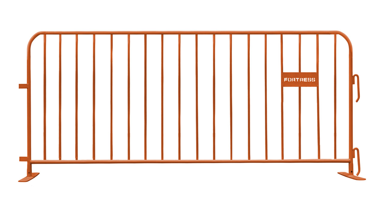 NZ Crowd Control Barrier Orange